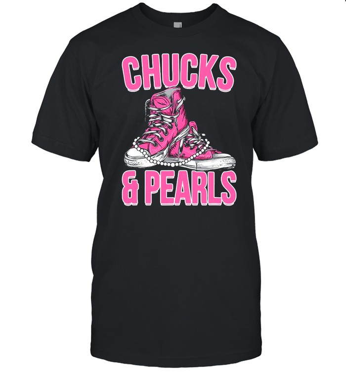 Chucks And Pearls Biden Harris shirt Classic Men's T-shirt