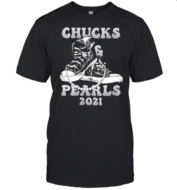 Chucks and pearls kamala harris shirt Classic Men's T-shirt
