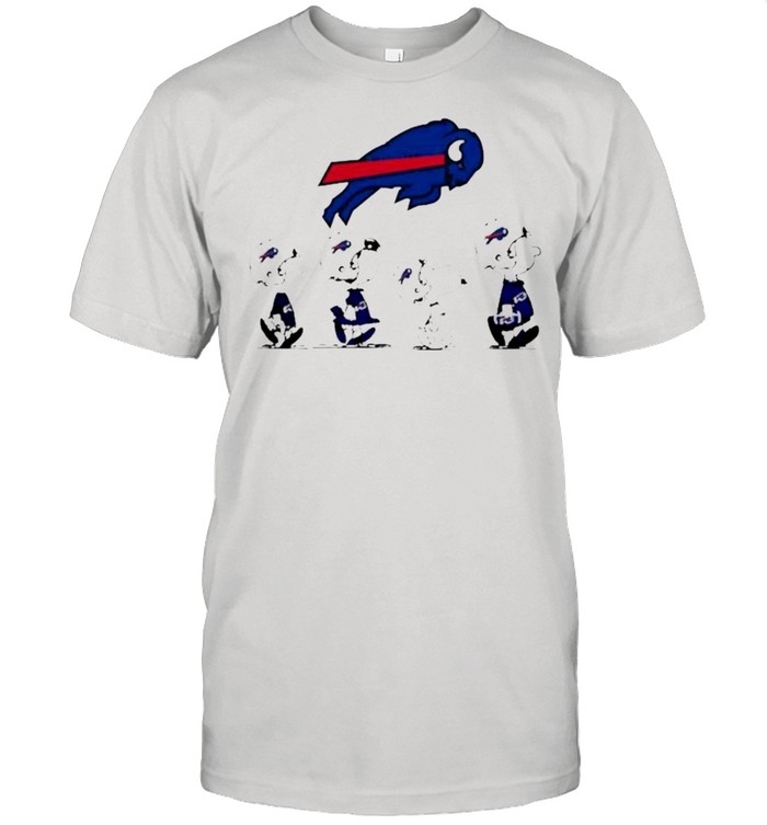 The Peanuts Snoopy And Friends Buffalo Bills 2021 shirt Classic Men's T-shirt