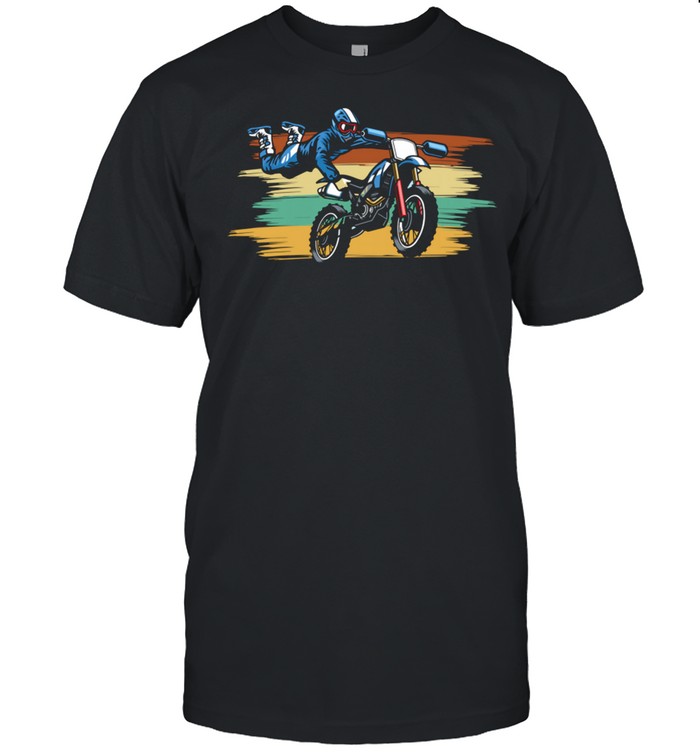 Cool Stunt BMX dirt bike Fun racings shirt