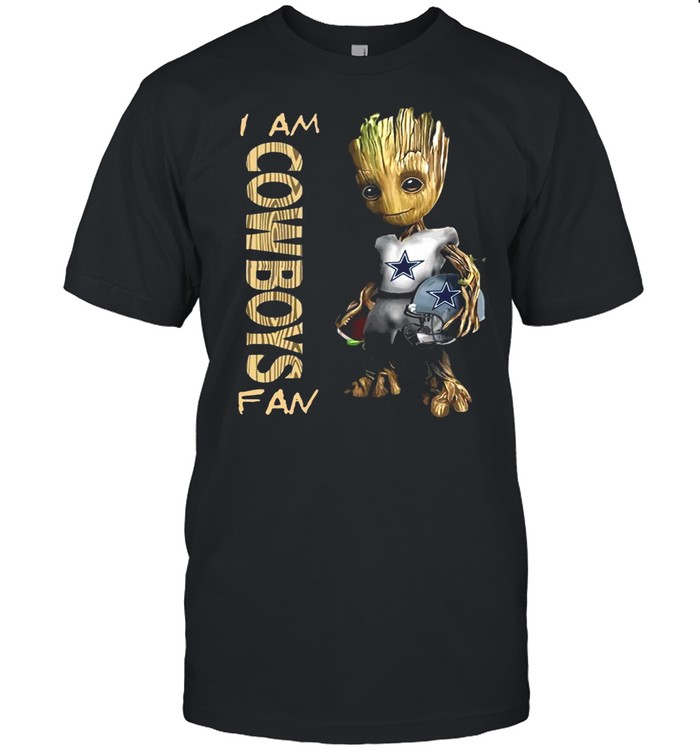 Baby Groot Hug Helmet I’m Cowboys Fan 2021 shirt Classic Men's T-shirt