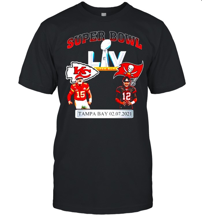 Tampa bay buccaneers vs kansas city chiefs super bowl 2021 gift shirt Classic Men's T-shirt