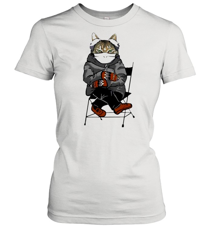 Bernie sanders cat 2021 shirt Classic Women's T-shirt