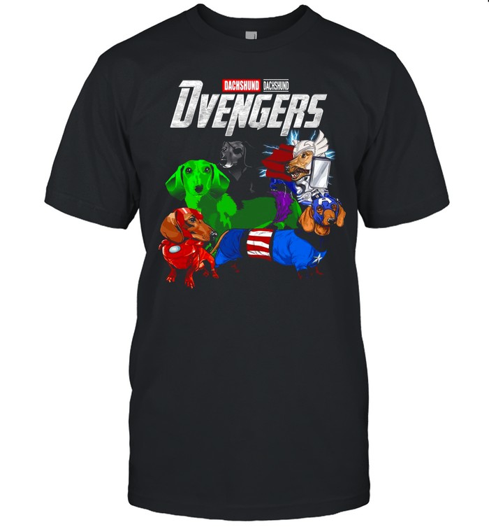 Marvel Avengers Endgame Dachshund Dvengers shirt Classic Men's T-shirt