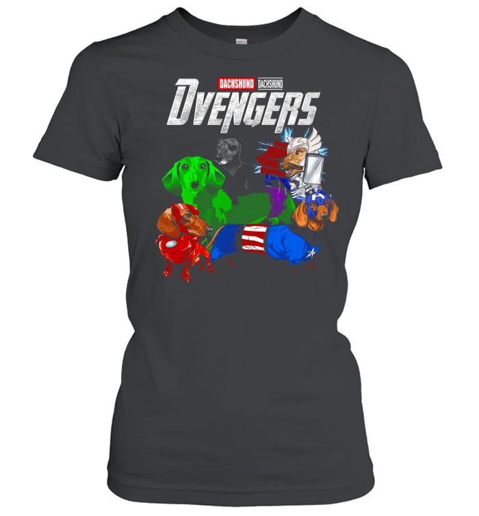 Marvel Avengers Endgame Dachshund Dvengers shirt Classic Women's T-shirt