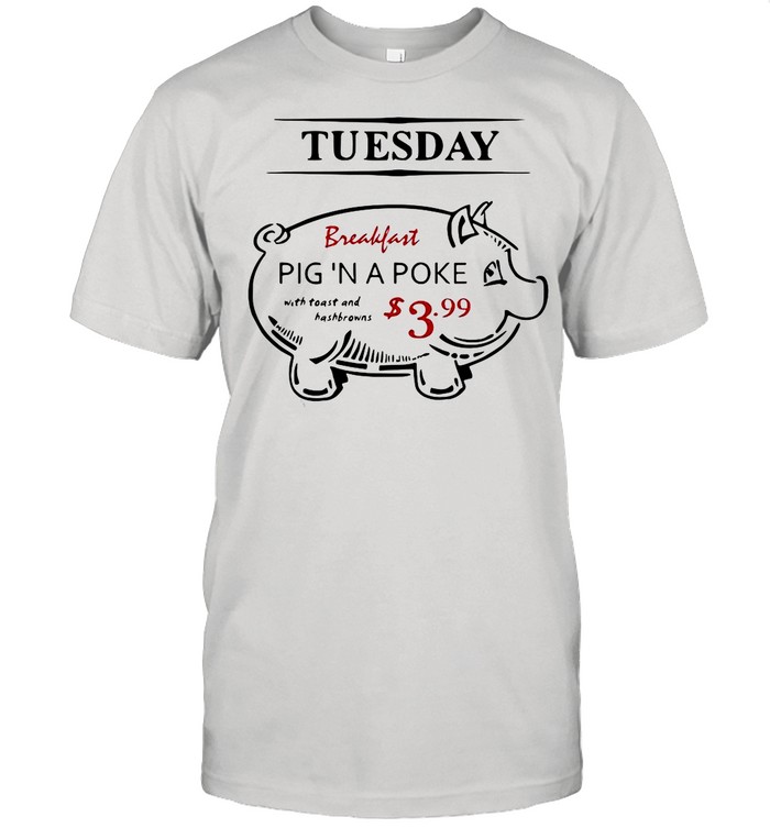 Supernatural John The Hunt Tuesday Breakfast Pig A Poke shirt