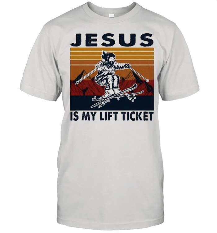 Jesus Is my lift ticket vintage shirt