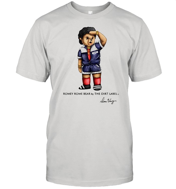 Romey Rome Bear By The Dirt Label shirt Classic Men's T-shirt