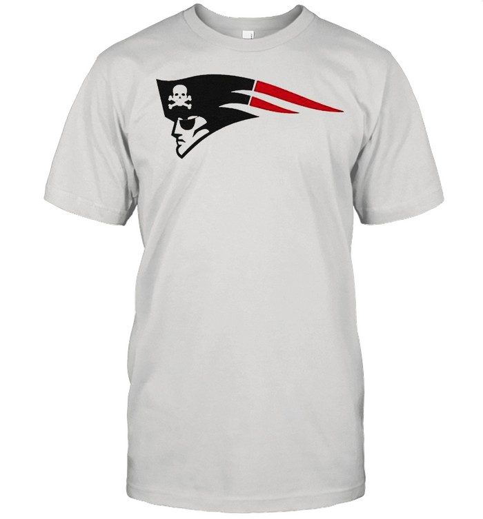 New England Patriots Tampa Bay Buccaneers Logo T-Shirt 