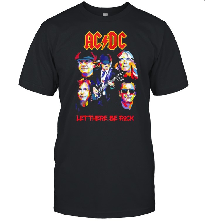 AC DC let there be rock shirt Classic Men's T-shirt