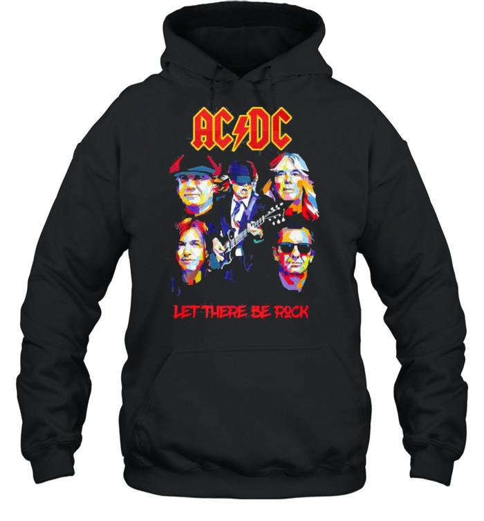 AC DC let there be rock shirt Unisex Hoodie