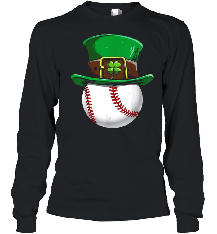 Baseball St Patrick’s Day 2021 shirt Long Sleeved T-shirt
