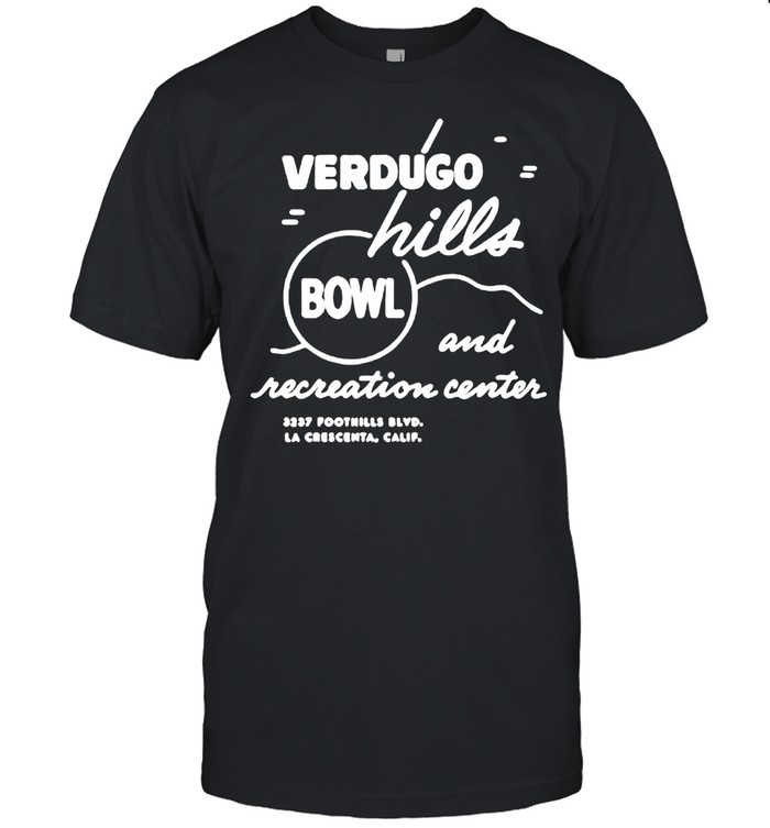 Verdugo Hills V2 La Crescenta Ca Vintage Bowling Alley shirt