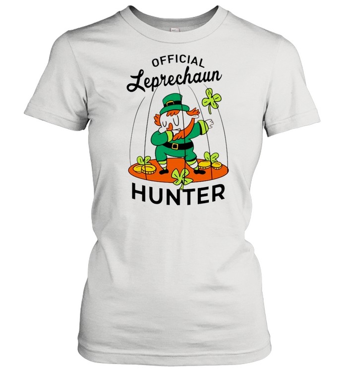 2021 Leprechaun hunter St Patricks Day shirt Classic Women's T-shirt