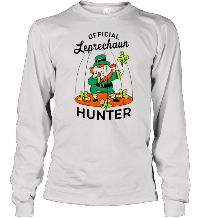 2021 Leprechaun hunter St Patricks Day shirt Long Sleeved T-shirt