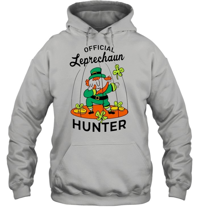 2021 Leprechaun hunter St Patricks Day shirt Unisex Hoodie
