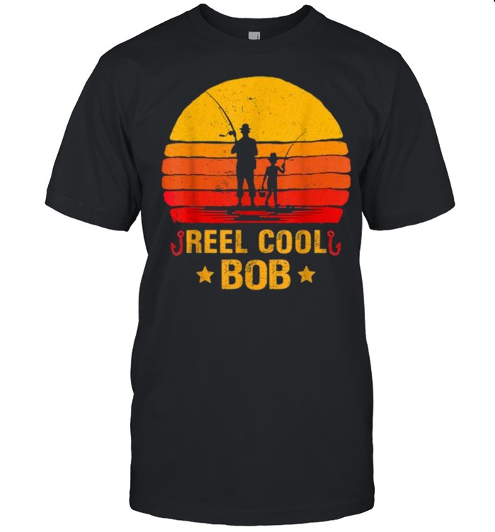 Vintage Reel Cool BOB Shirt Fishing Fathers Day shirt