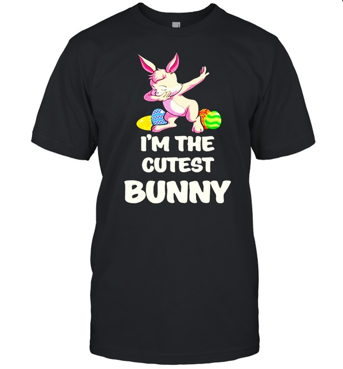 Cutest Bunny Matching Family Group Easter Party shirt