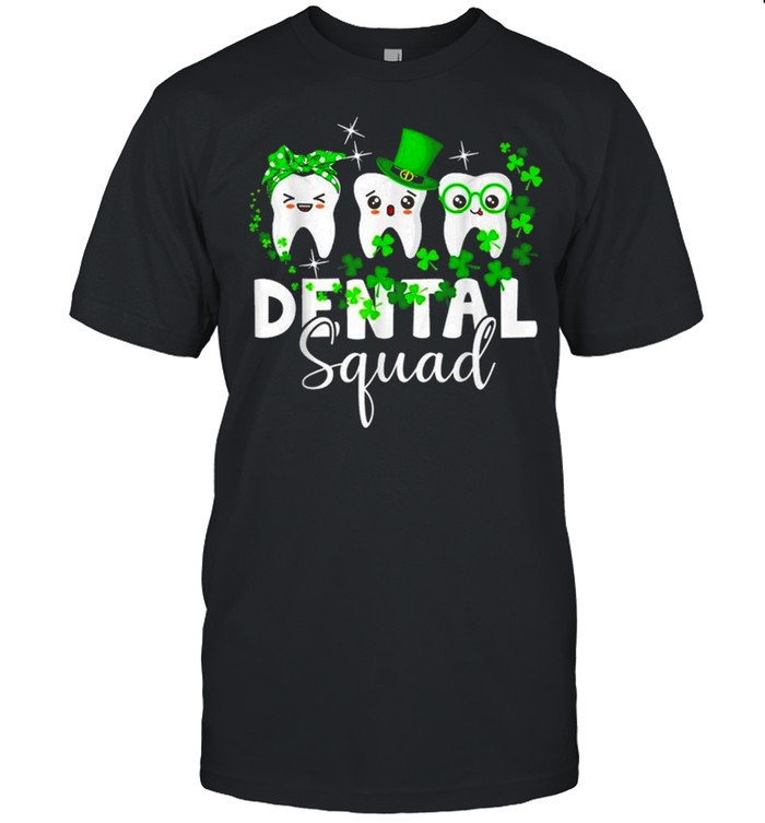 Tooth Leprechaun Hat Dental Squad St Patrick’s Day shirt