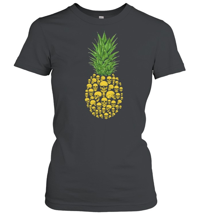 Pineapple Skulls shirt Classic Women's T-shirt