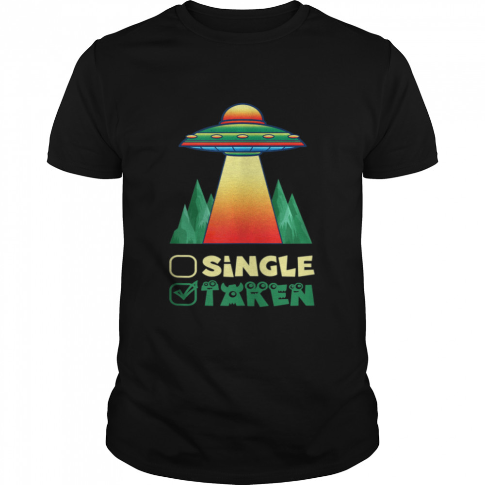 Extraterrestrial UFO Abduction Couples Alien shirt