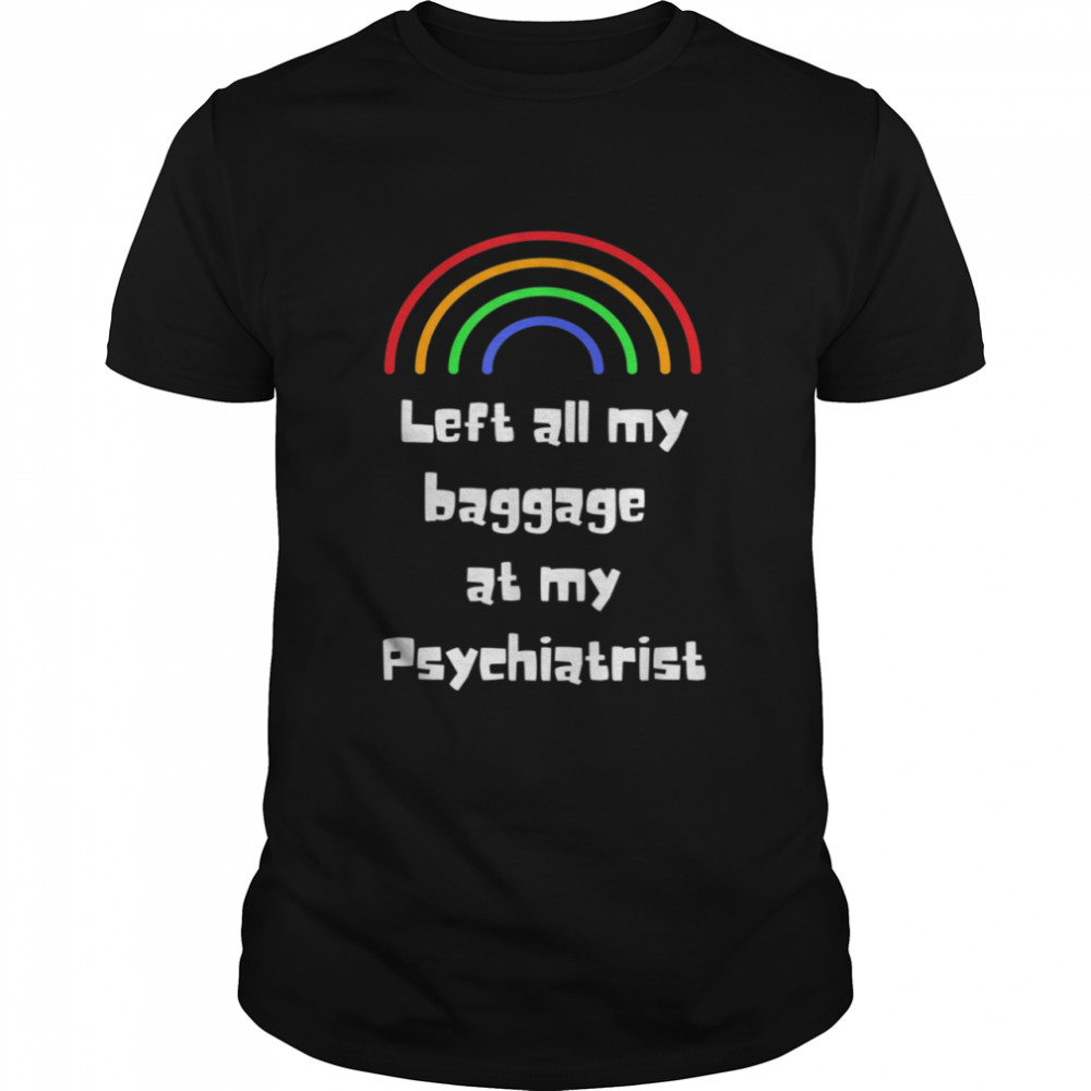 Left All My Baggage Holiday Travel shirt