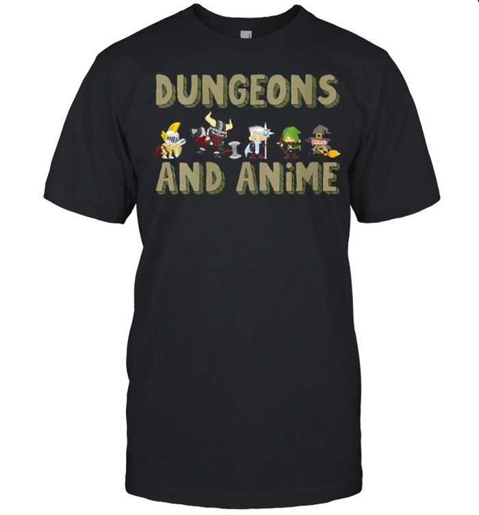 Dungeons And Anime Senpai Japanese Episode Noodles Top Anime shirt Classic Men's T-shirt