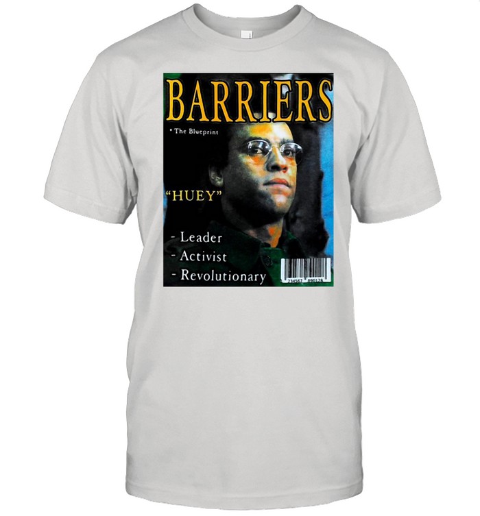 Barriers The Blueprint Huey Leader Activist Revolutionary T-shirt Classic Men's T-shirt