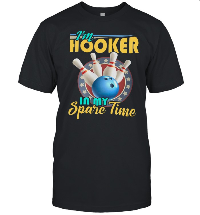 Im Hooker In My Spare Time Bowling shirt Classic Men's T-shirt