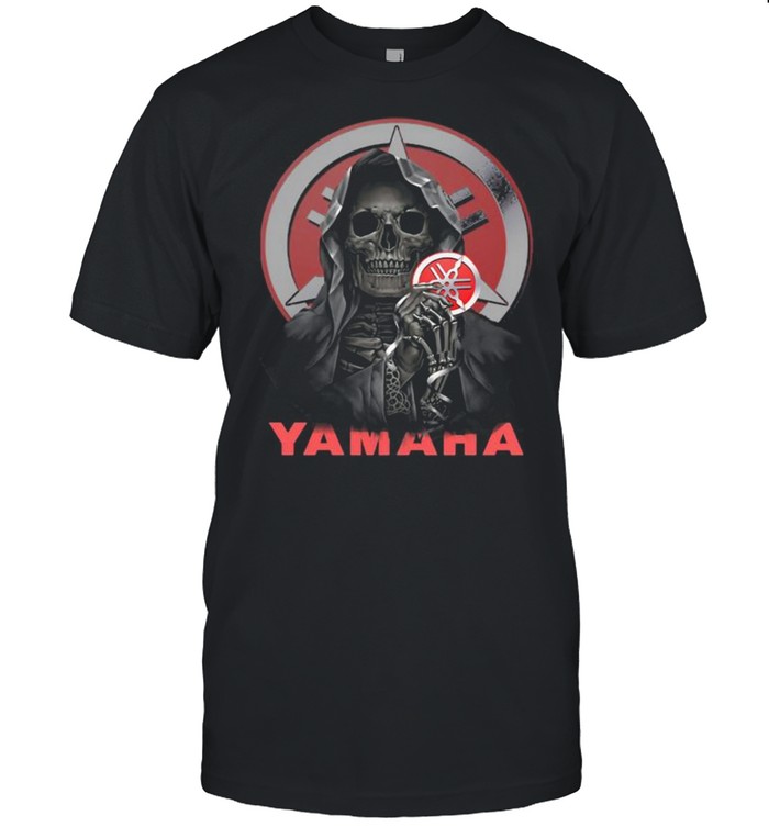 Punisher Skull With Logo Yamaha  Classic Men's T-shirt