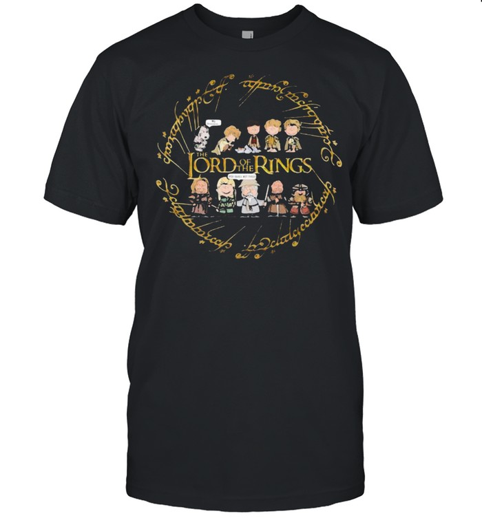 The Lord Of The Rings The Peanuts Blood  Classic Men's T-shirt
