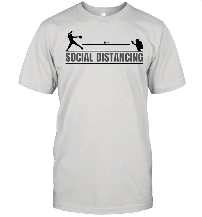 35ft Social Distancing Baseball shirt Classic Men's T-shirt