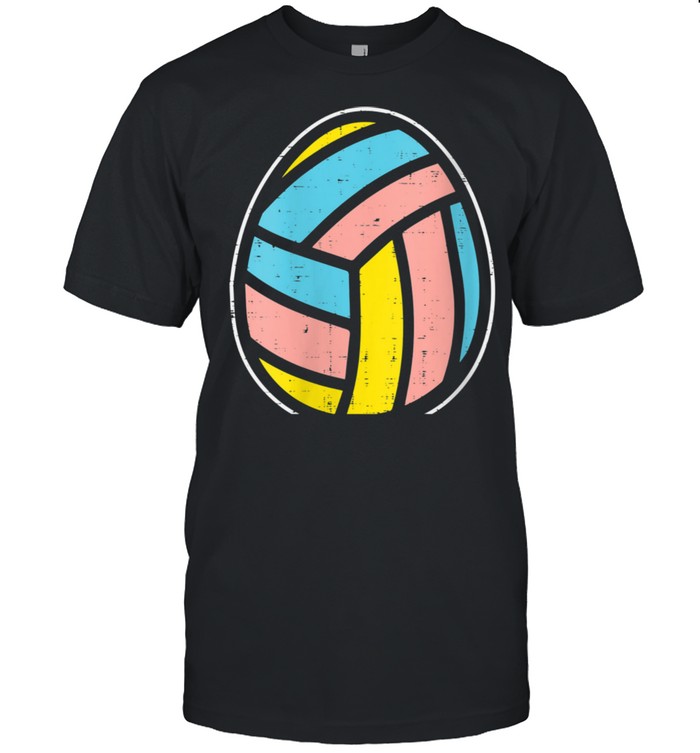 Volleyball Egg Cute Easter Ball Sports Player Team Coach shirt Classic Men's T-shirt