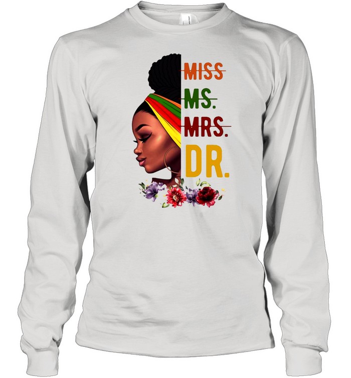 Afro Girl Not Miss Or Mrs T-shirt