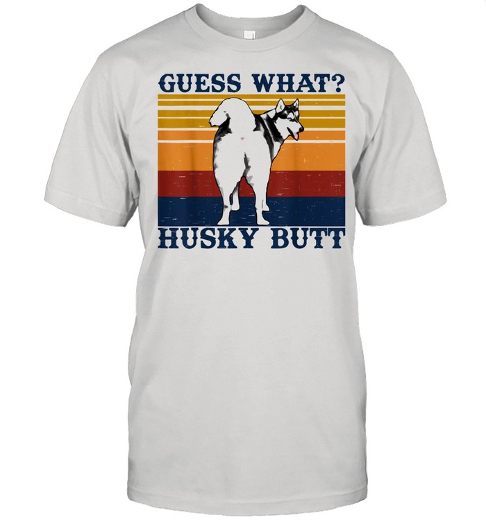 Guess What Husky Butt shirt Classic Men's T-shirt