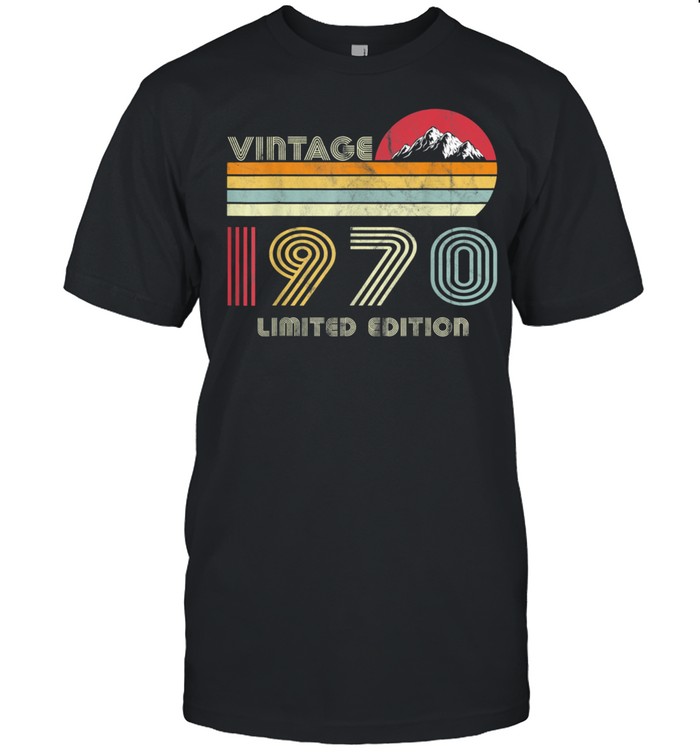 Vintage 1970 Limited Edition 51st Birthday shirt Classic Men's T-shirt