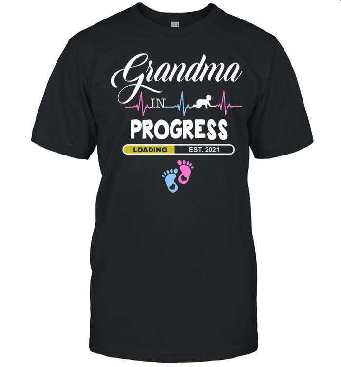 Grandma in progress loading est 2021 shirt Classic Men's T-shirt
