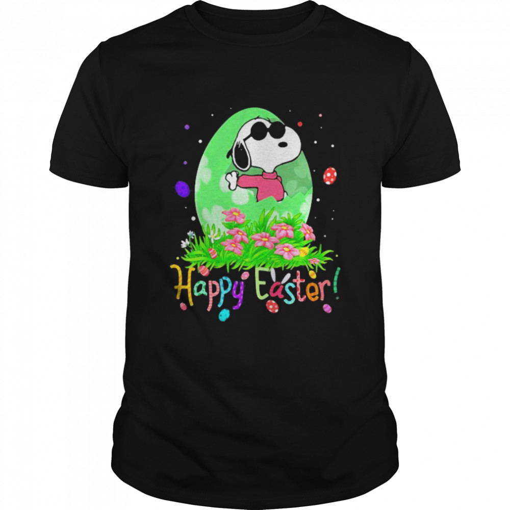 Happy Easter Egg Snoopy Shirt