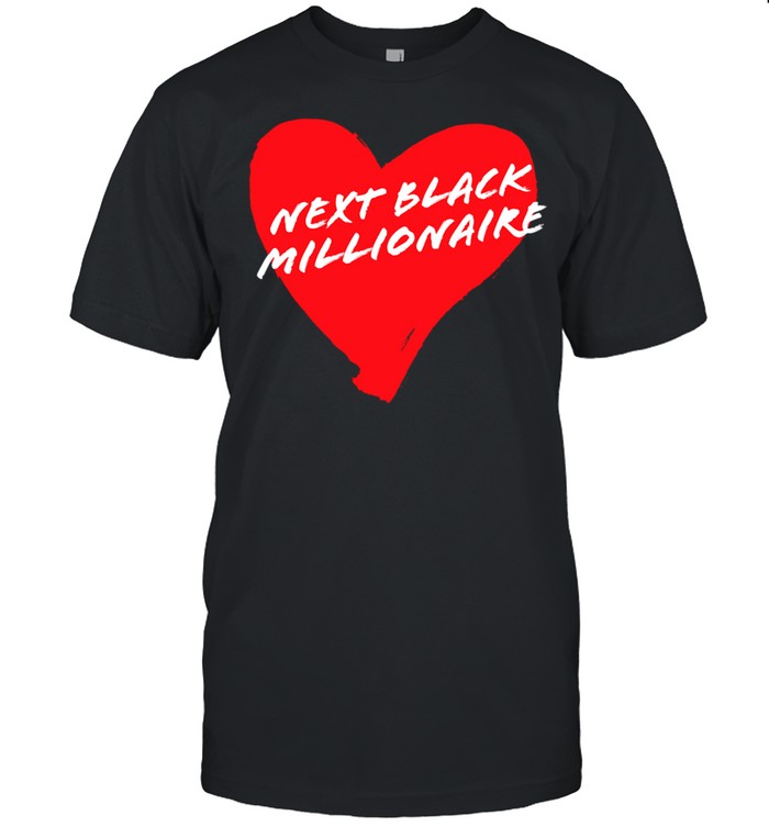 Next Black Millionaire Cool Heart  Classic Men's T-shirt