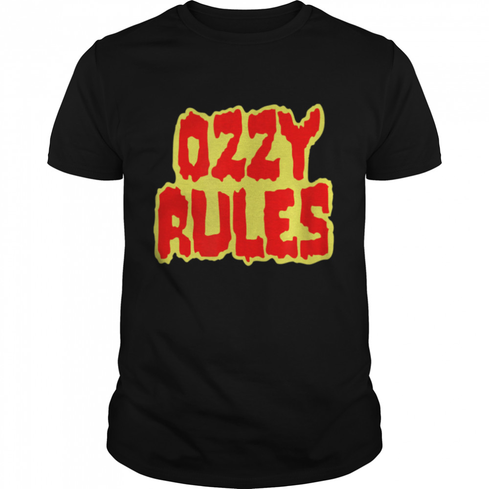 Ozzy Osbourne Ozzy Rules Shirt