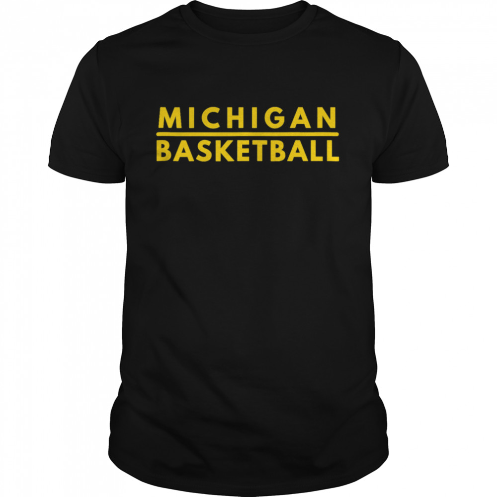 Michigan MI Athletics Basketball Shirt
