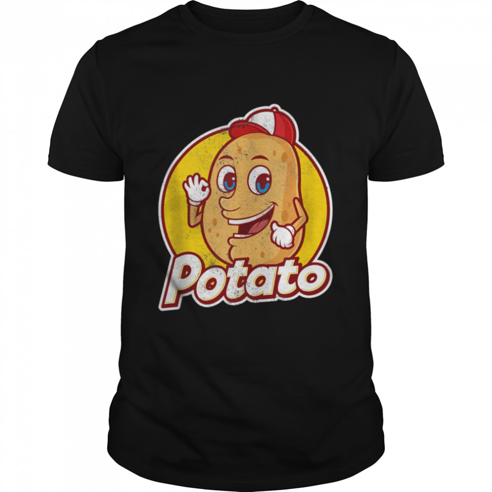 Potato Guy Potato Vegetarian Vegan Potato Fanatic shirt