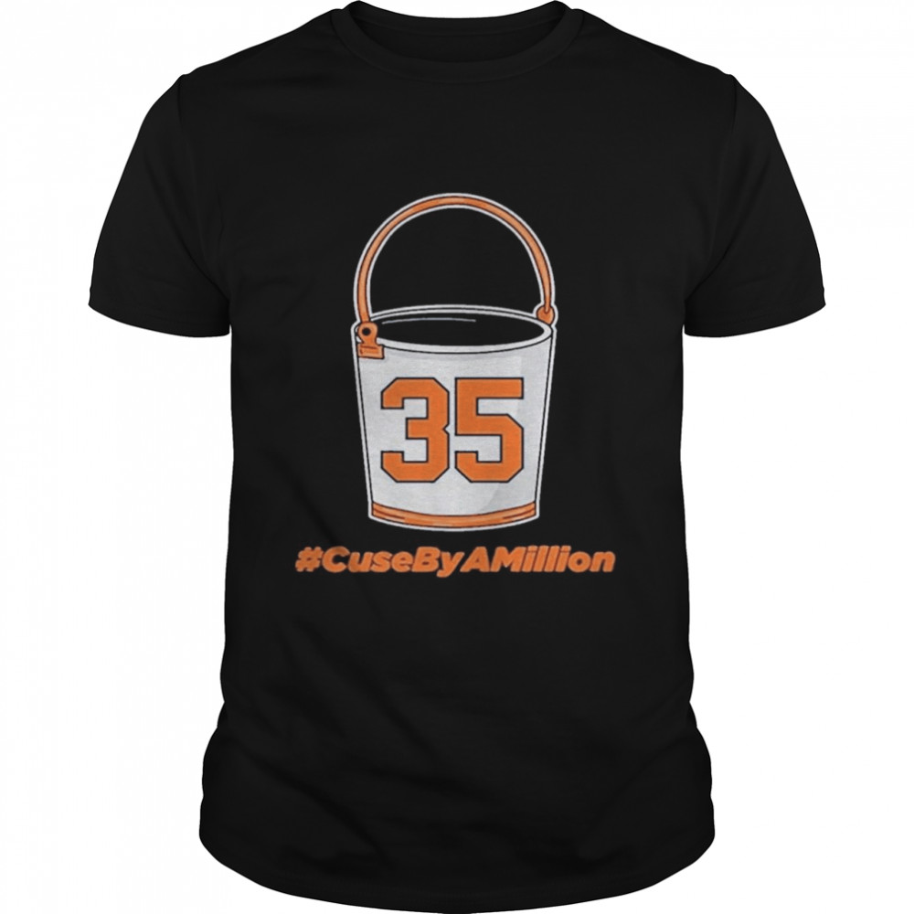 35 Bucket #CuseByAMillion shirt Classic Men's T-shirt