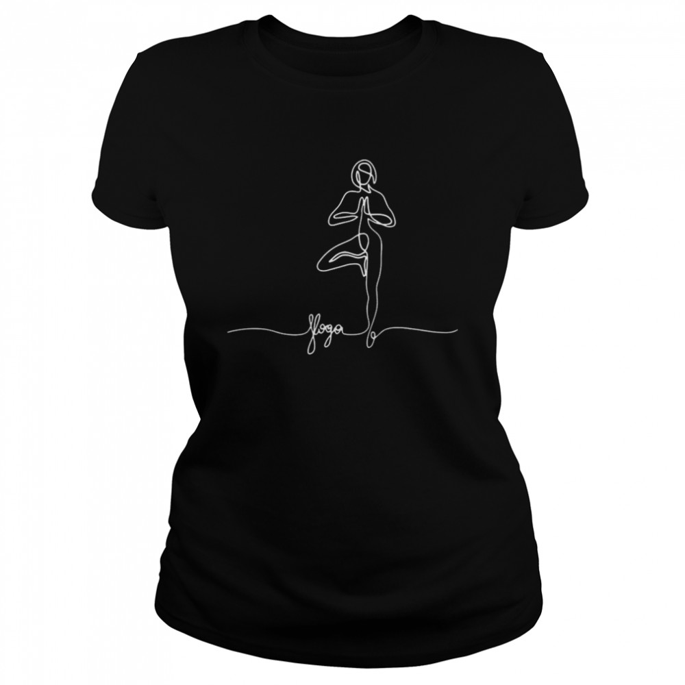 Yoga Line T-shirt Classic Women's T-shirt