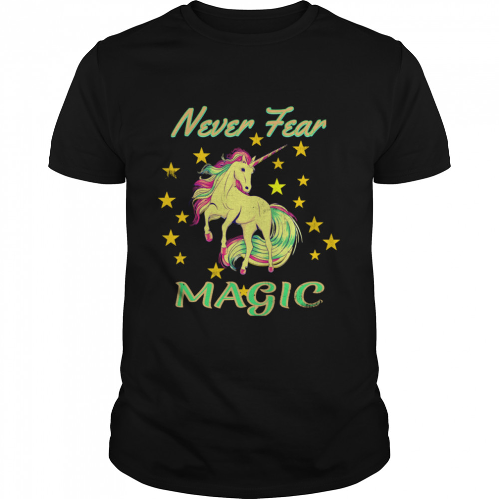 Retro Magical Unicorn  Classic Men's T-shirt