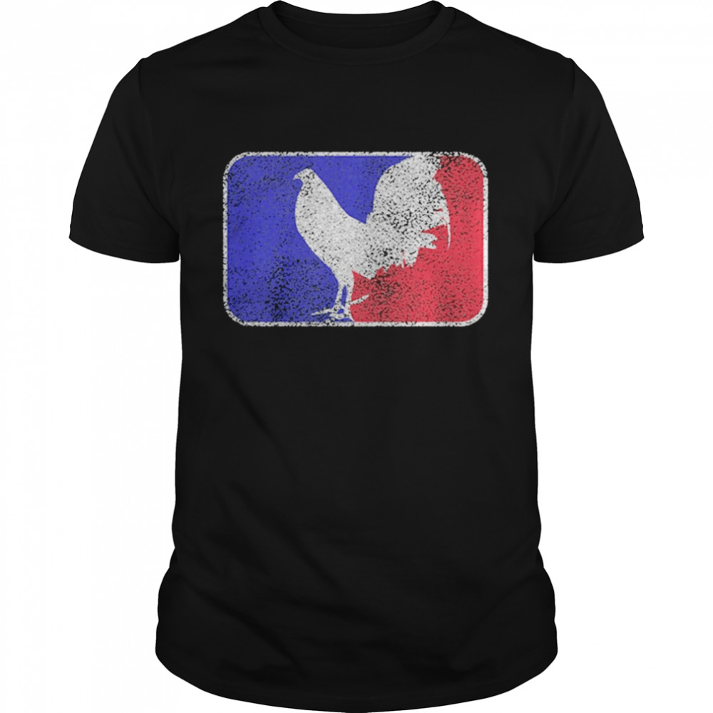 Chicken France Flag shirt Classic Men's T-shirt