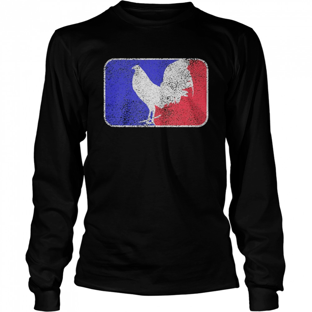 Chicken France Flag shirt Long Sleeved T-shirt