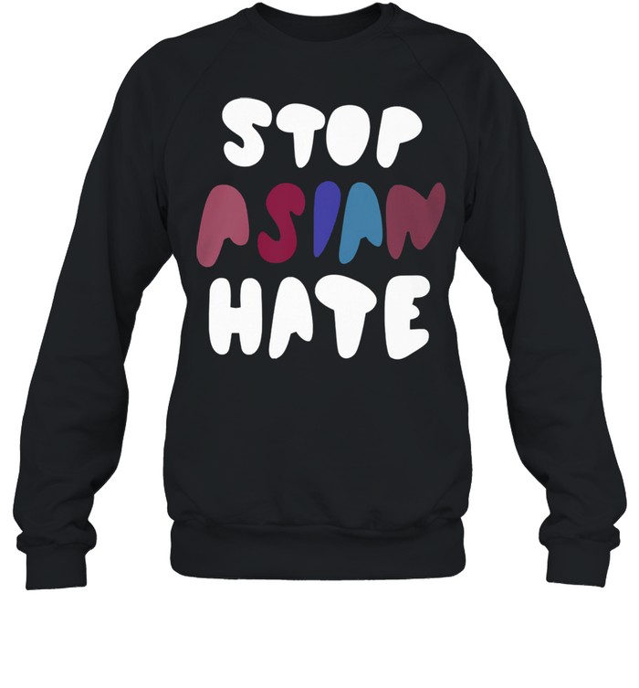 Dame stop asian hate tshirt Unisex Sweatshirt