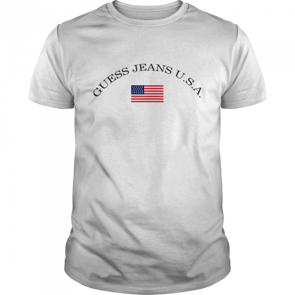 Guess Jeans USA Flag shirt