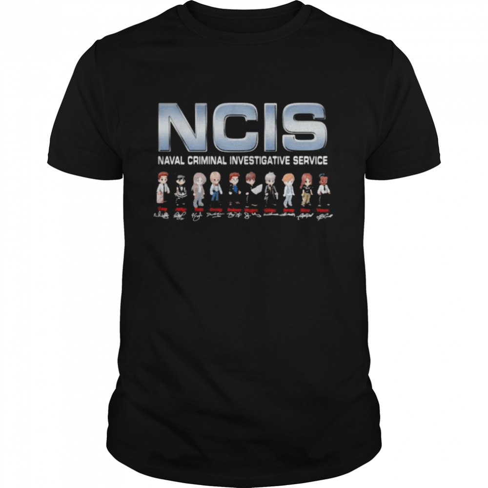 NCIS Naval Crimal Investigative Service Signature Shirt
